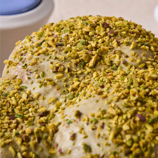 Pistachio and Chocolate Colomba