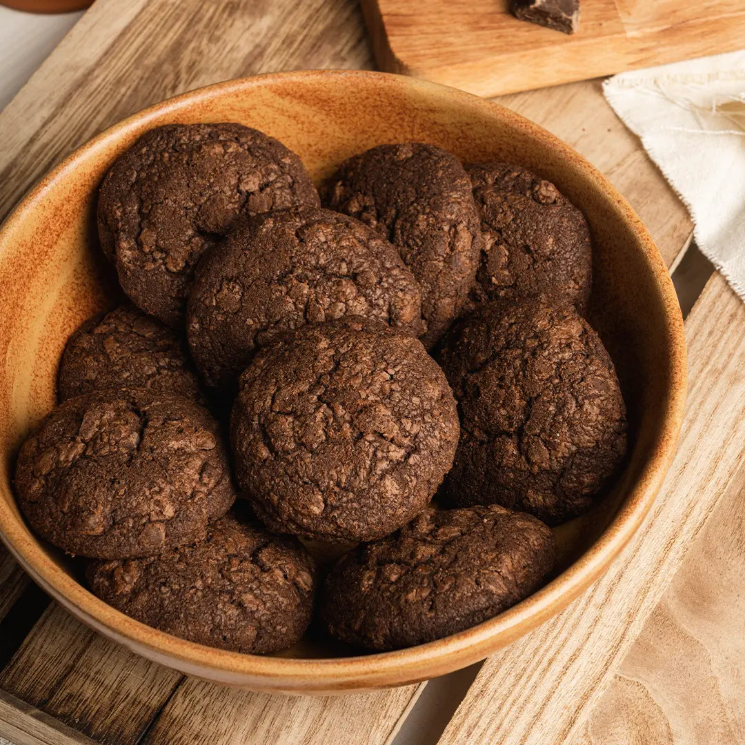 Double chocolate cookies