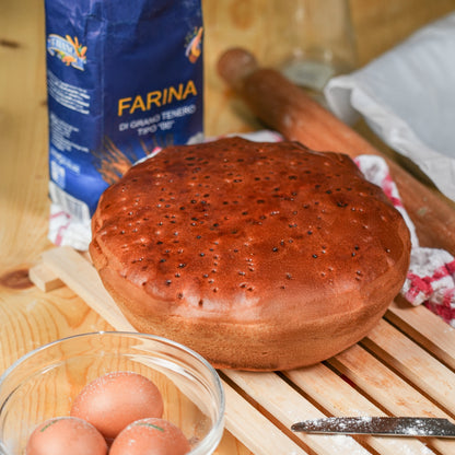 Pizza "chiena" Napoletana