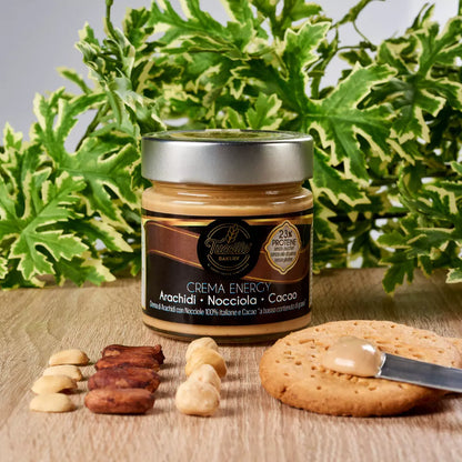 Crema Energy Arachidi, Nocciola e Cacao