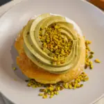 Zeppola di San Giuseppe al Pistacchio